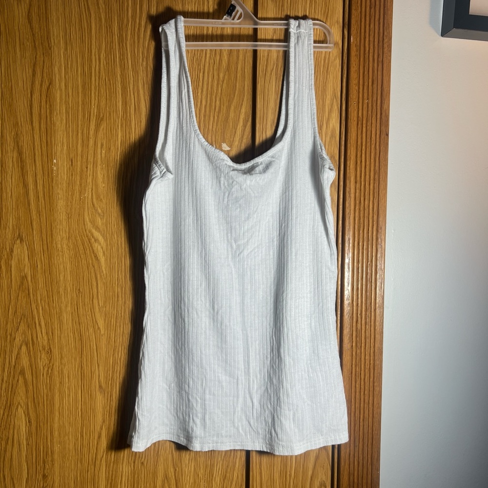 Rachel Zoe Classic White Tank Top